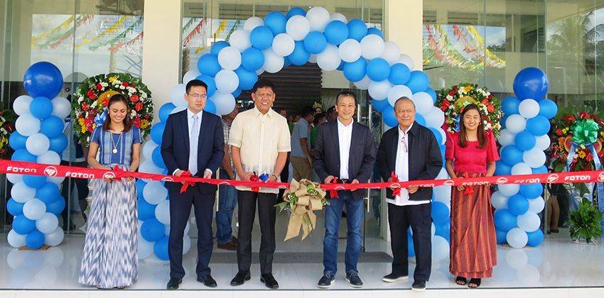 Foton opens a new dealership in Palawan