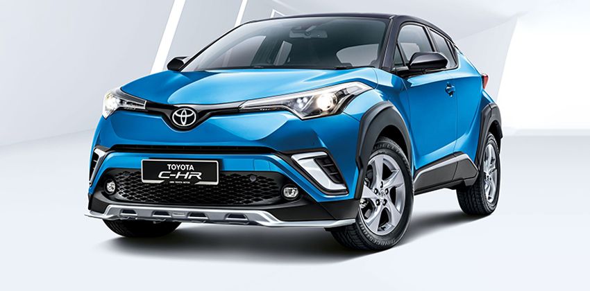 Toyota C-HR Facelift Front Angular