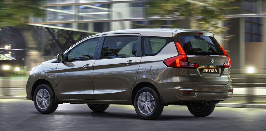 2019 Suzuki Ertiga Rear Angular