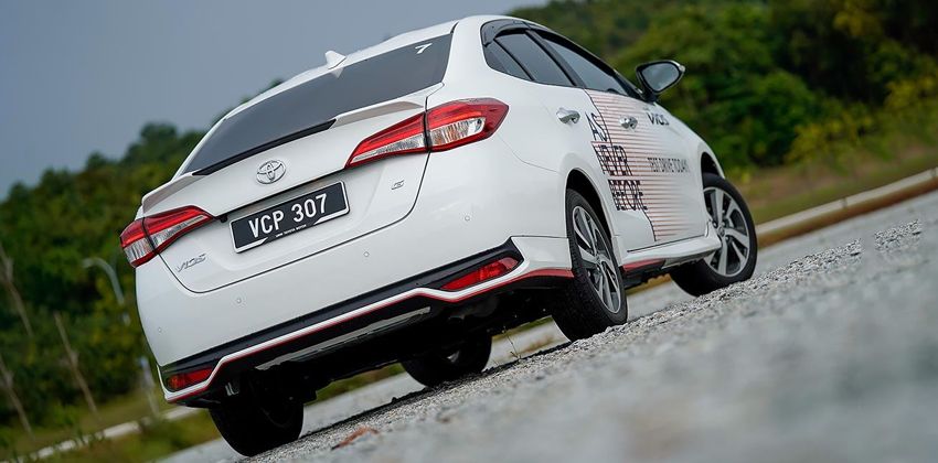 2019 Vios rear