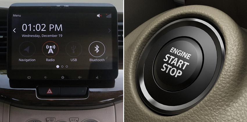 2019 Suzuki Ertiga cabin features