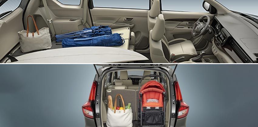 2019 Suzuki Ertiga cabin