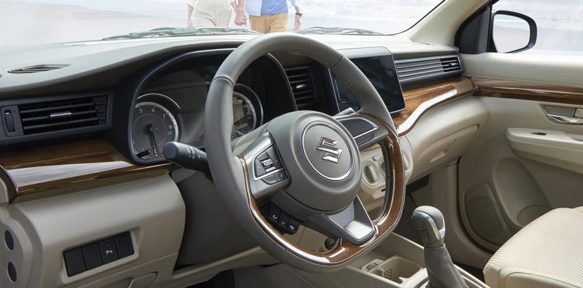 2019 Suzuki Ertiga cabin