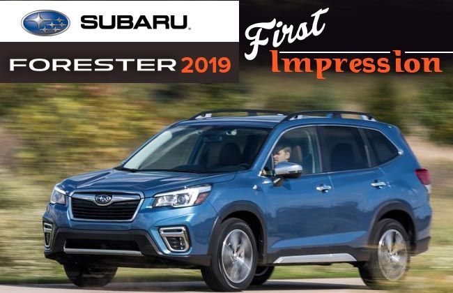 2019 Subaru Forester: First impression