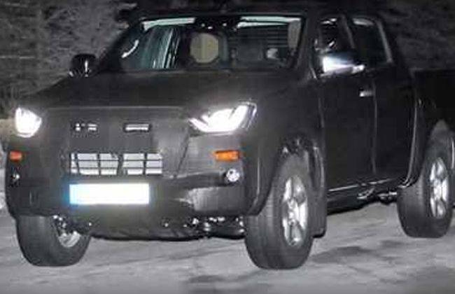 2020 Isuzu D-Max spotted while testing in Europe