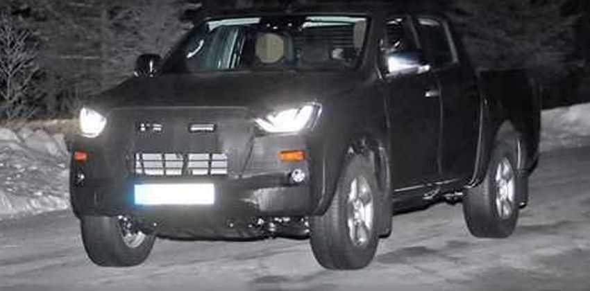 2020 Isuzu D-Max Spy Shot