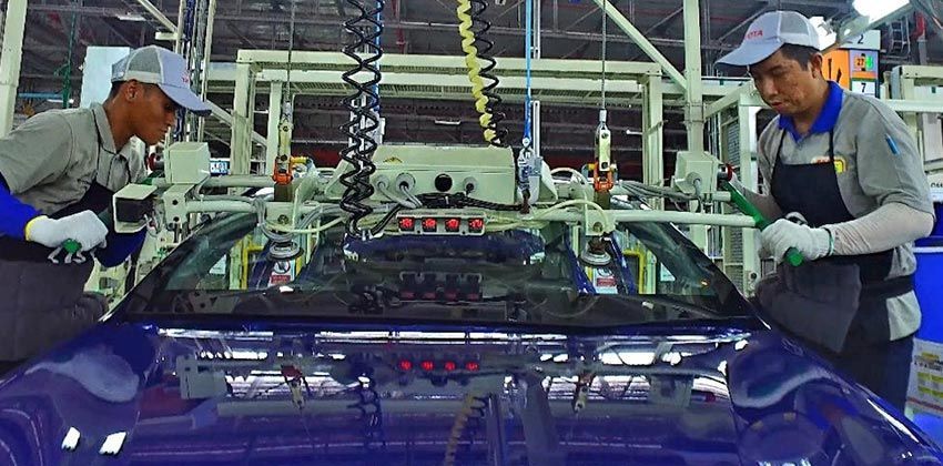 Toyota Plant in Klang Production Line
