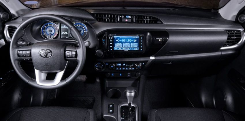 Toyota Hilux interior
