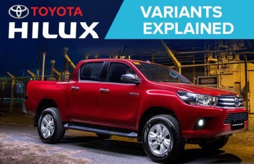 Toyota Hilux: Variants explained