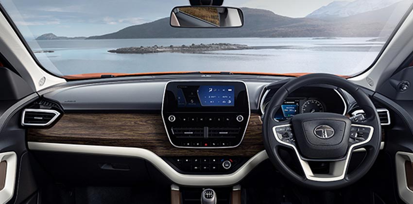 Tata Harrier Dashboard