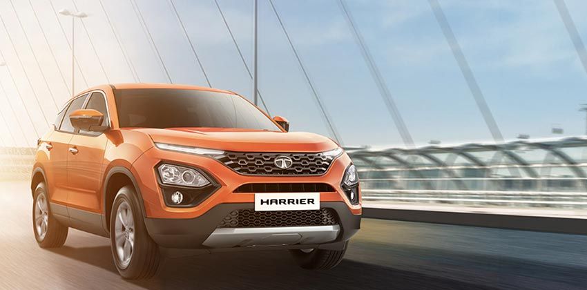 Tata Harrier Front Angular