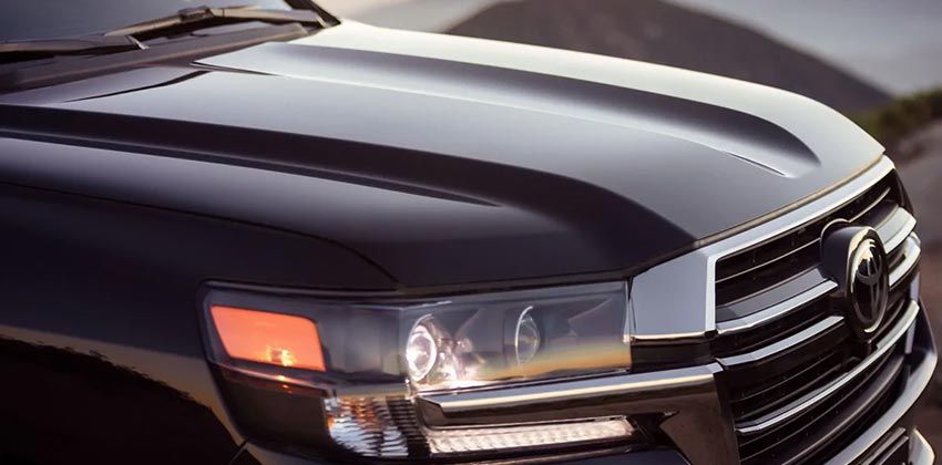 2020 Land Cruiser Heritage Edition bonnet