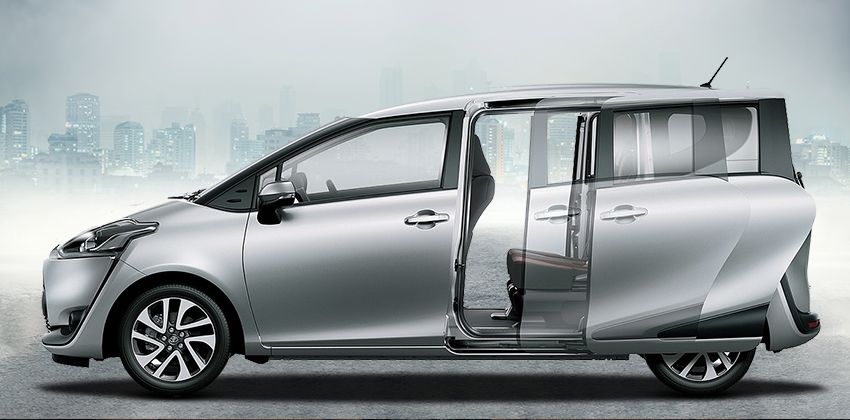 Toyota Sienta Power Sliding Rear Doors