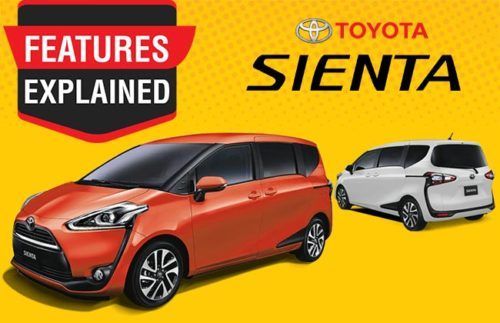 Toyota Sienta: Features explained
