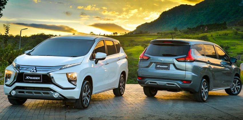 Mitsubishi Xpander Front and rear