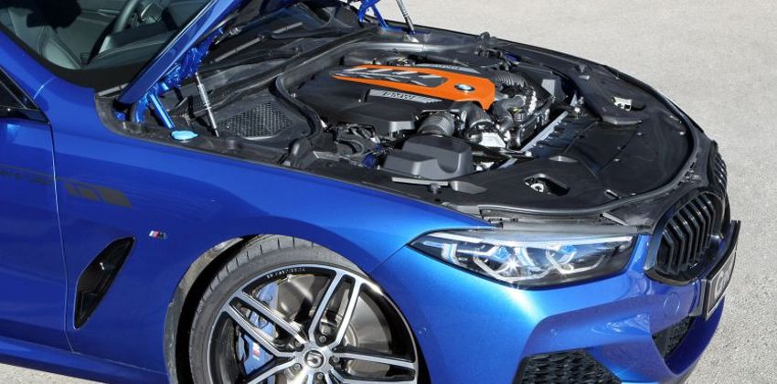 New BMW M850i engine