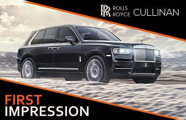 Rolls-Royce Cullinan: First impression