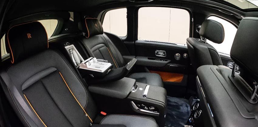 Rolls-Royce Cullinan second row
