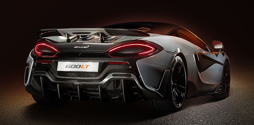 new McLaren 600LT Coupe rear