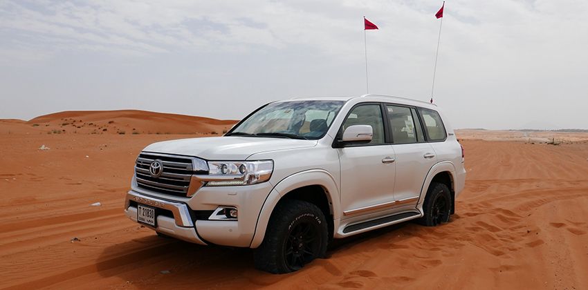 Toyota Land Cruiser Front Angular