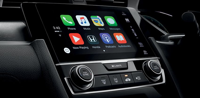 Honda Civic 2019 infotainment system