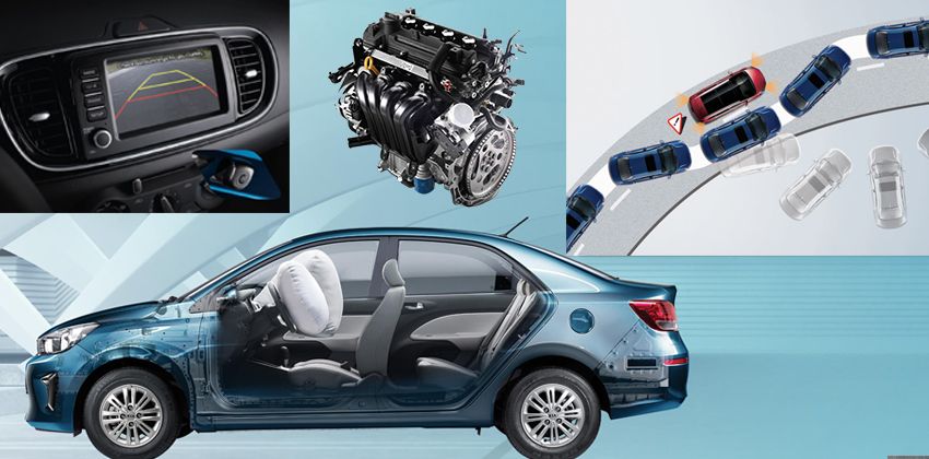 2019 Kia Soluto Engine and Safety