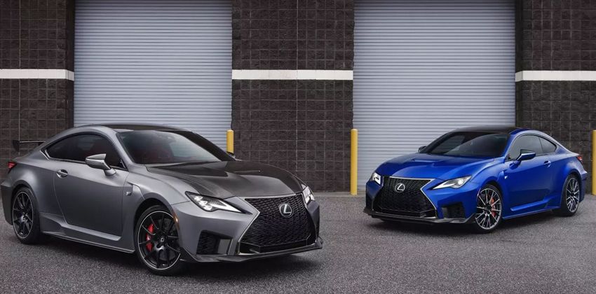 new Lexus RC F exterior