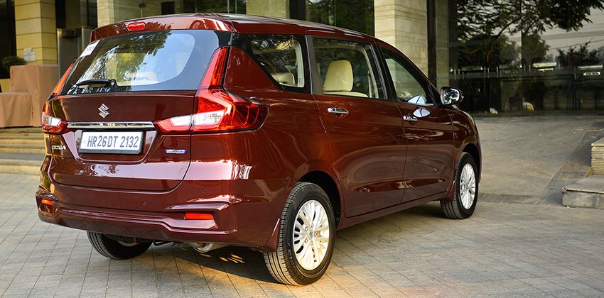 2019 Ertiga MPV rear