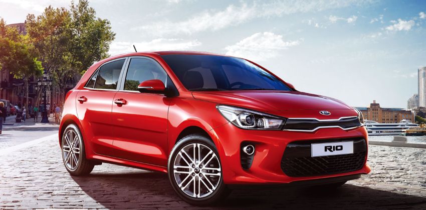 Kia Rio Hatchback exterior