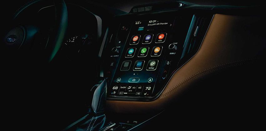 2020 Subaru Legacy cabin teaser