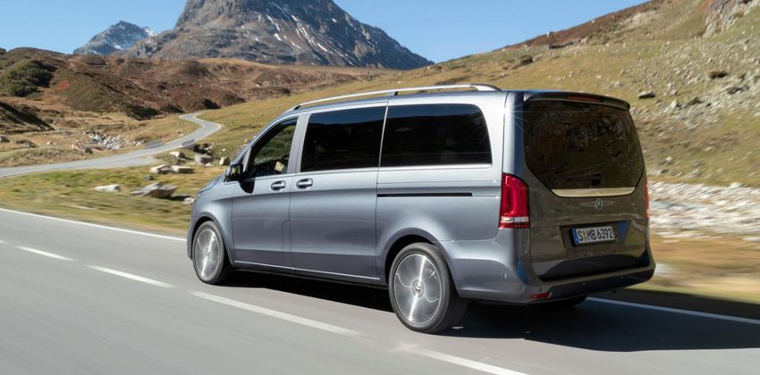 2019 Mercedes-Benz V-Class Rear Angular