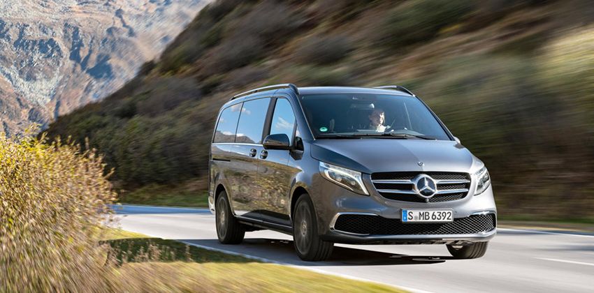 2019 Mercedes-Benz V-Class Front Angular