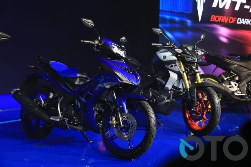 Yamaha Indonesia Luncurkan MT-15 dan MX King 150 Bersama Valentino Rossi dan Maverick Vinales
