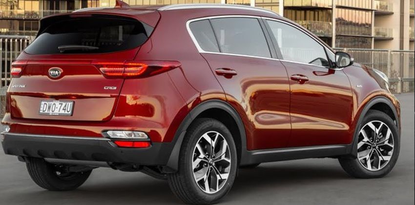 2019 Kia Sportage Rear Angular