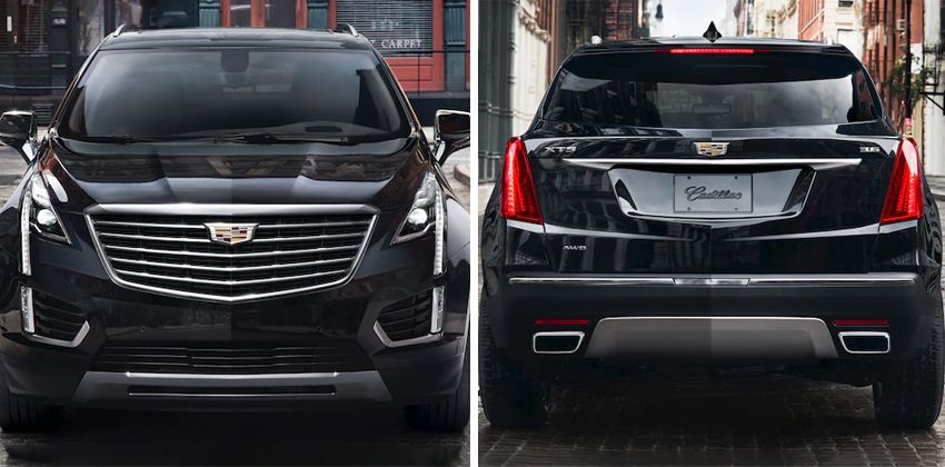 2019 Cadillac XT5 front & rear