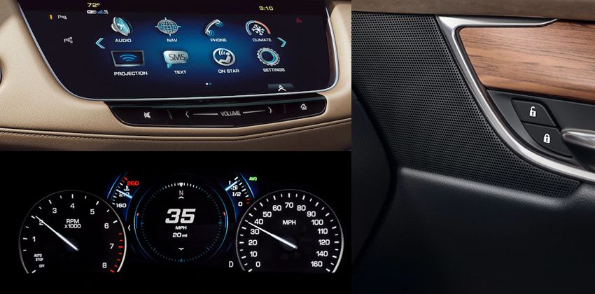 2019 Cadillac XT5 cabin