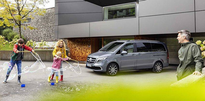 Mercedes-Benz V-Class W447 facelift comes with a new diesel engine variant