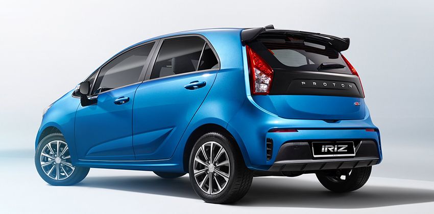 Proton Iriz facelift rear