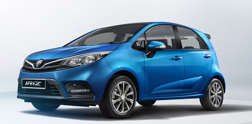 Proton Iriz facelift front profile