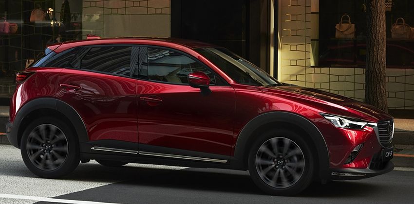 Mazda CX-3 side profile