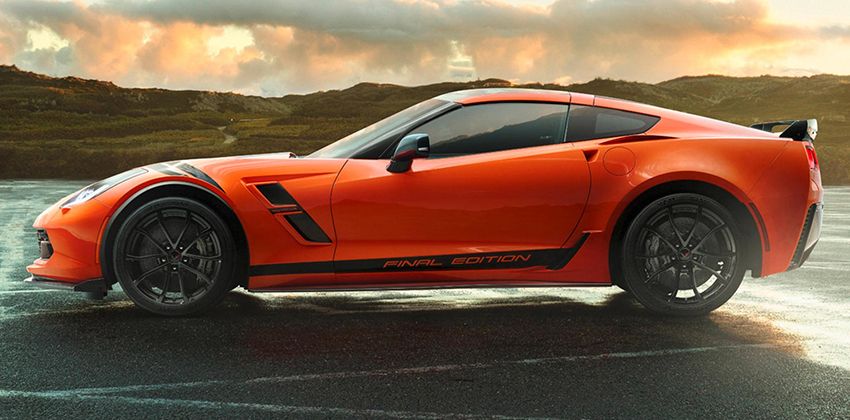 Corvette C7 Final Edition - Side profile