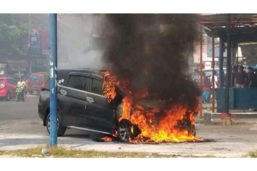 Mobil Dibakar Orang Tak Dikenal, Diganti Asuransi?