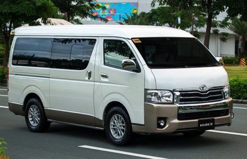 2020 Toyota Hiace spotted, features a hood