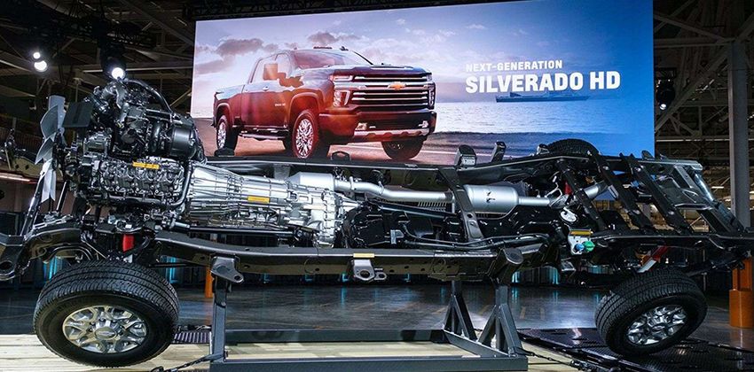 2020 Chevy Silverado HD platform