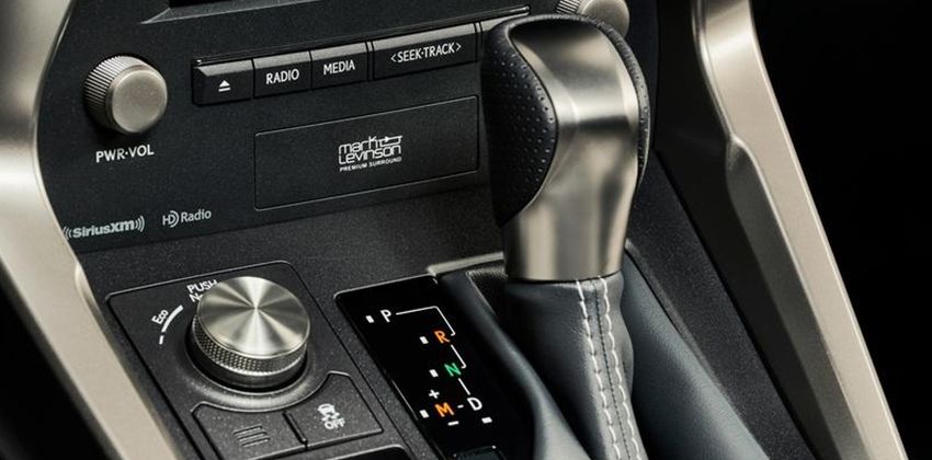 Lexus NX F Sport Black Line Special Edition Gearbox