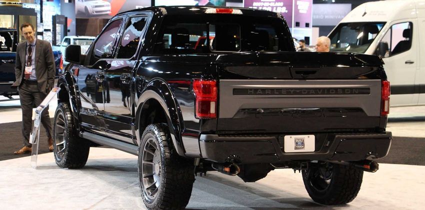 Harley Davidson Ford F-150 rear