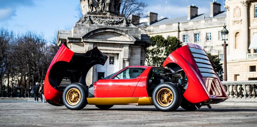 1972 Lamborghini Miura SV exterior