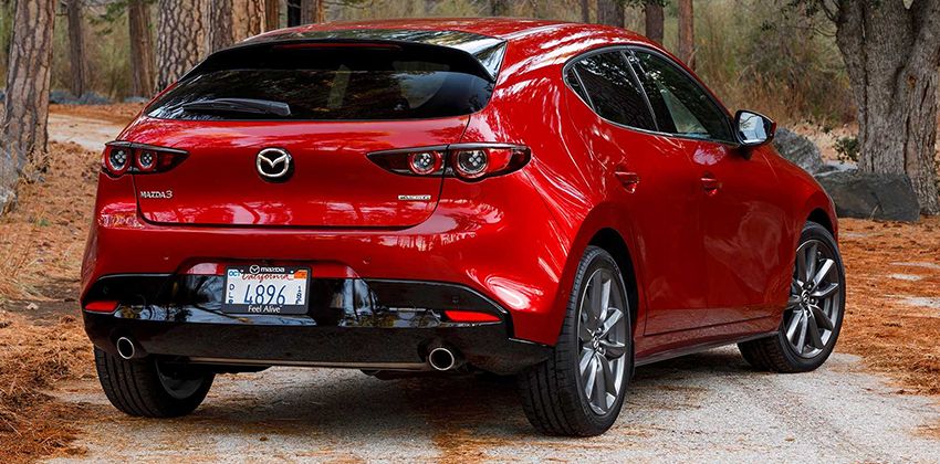 2019 Mazda 3 rear