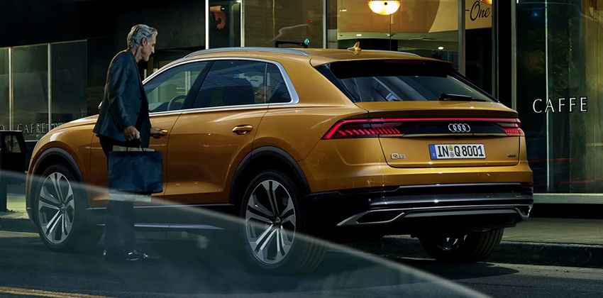 2019 Audi Q8 Rear Angular
