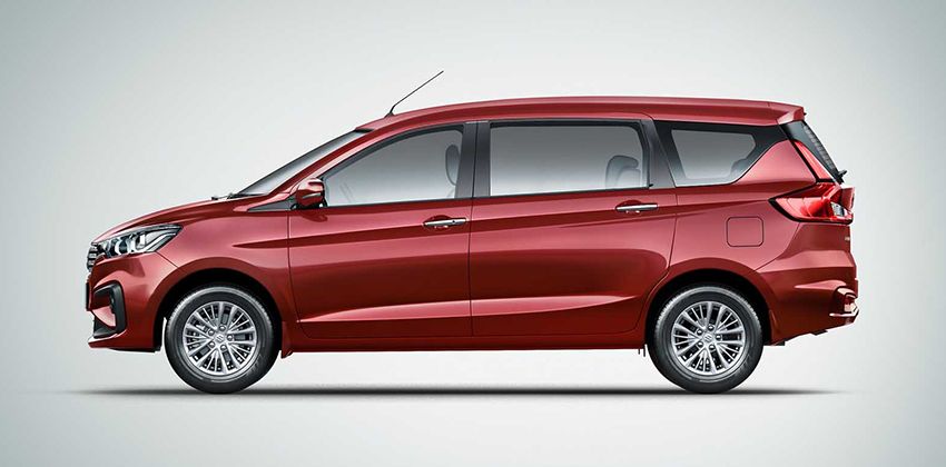 new Suzuki Ertiga side profile